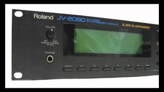 Roland JV 2080  Demo 2 Simply Smooth [upl. by Yelir]