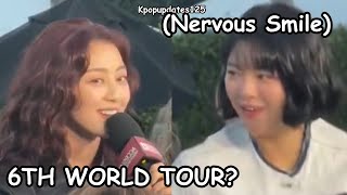 twice spoil their upcoming world tour and their collab artist ft Chaotic twice interview [upl. by Wendy]