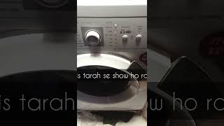 Washing machine error  washing machine problem thecnical [upl. by Bekaj]