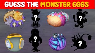 Guess the Monster Eggs  My Singing Monsters  TEETERTAUTER PERPLEXRAY WHOOPH [upl. by Goldman]