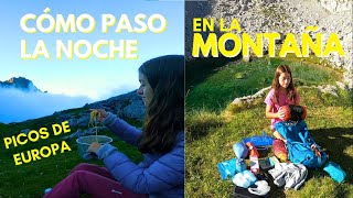 CÓMO PASO UNA NOCHE EN LA MONTAÑA Lago de las Moñetas PICOS DE EUROPA [upl. by Adnarb]