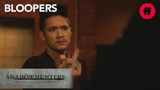 Shadowhunters  Bloopers Season 2 Part 2  Freeform [upl. by Shalne]