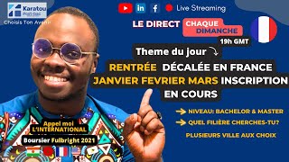 Rentrée Décalée France 🇫🇷  Inscription en Cours pour Janvier  Mars [upl. by Waller557]