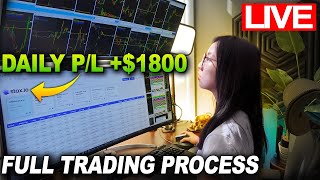 LIVE TRADING  UNFILTERED PREMARKET TRADE PLANNING [upl. by Nomolas173]