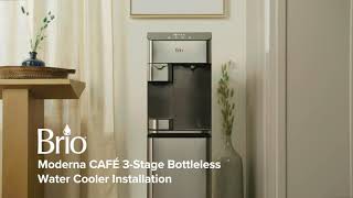 Brio Moderna 3Stage Coffee Maker amp Bottleless Water Cooler I Model CLPOU730UVF3CF [upl. by Morganica]