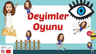 Deyimler Oyunu  4 Sınıf Deyimler Konu Anlatımı ve Oyun [upl. by Sheryle]