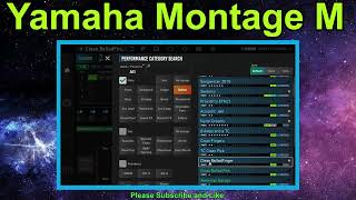 Yamaha Montage M  Guitar  ESP Expanded Softsynth Plugin  VST [upl. by Lynne]