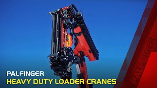 PALFINGER Heavy Duty Loader Cranes [upl. by Merc729]