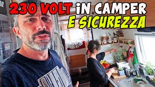 Installazione INVERTER in camper🔥Cablaggi Potenza Terra 😫 TUTTO SICURO [upl. by Gracia]