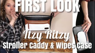 Itzy Ritzy  Stroller Caddy amp Wipes Case  FIRST LOOK  glo MOMMY [upl. by Ahsoek]