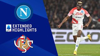 Napoli vs Cremonese Extended Highlights  Serie A  CBS Sports Golazo [upl. by Ninos935]