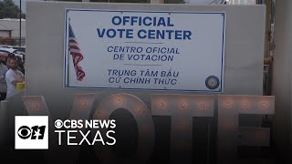 Early voters in Texas down from 2020 election [upl. by Noemys]