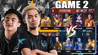 WALANG MINIONS EXE vs NXP GAME 2 MPLPH Season 6 Regular Season Week 3 Day 1 [upl. by Eniamret]