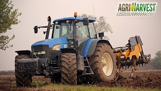 New Holland TM 190 working with Alpego Super Craker KF [upl. by Ayt]