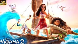 Moana 2 2024 Full English Movie  Dwayne Johnson  Alan Tudyk  David Fane  Review And Facts [upl. by Sikram]