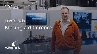 Juho Raukola  Additive Manufacturing  Wärtsilä [upl. by Llenehc5]