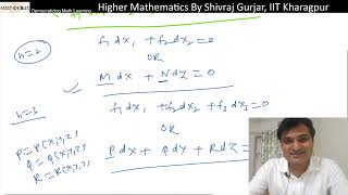 11ODEPfaffian form amp Exact Differential Equation by Inspection  Shivraj GurjarMathocrat UPSC [upl. by Xonel]