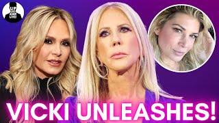 Vicki Gunvalson Unleashes On Tamra Judge and Alexis Bellino  Video Footage bravotv [upl. by Selokcin]