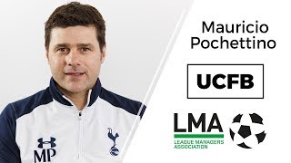 Mauricio Pochettino Youre Not A Manager Youre A Leader  UCFBLMA Insight Series [upl. by Puri506]