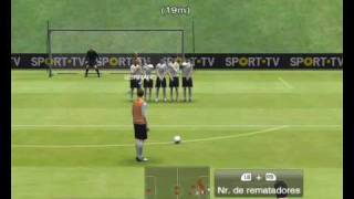 PES 2009 dribles e faltas [upl. by Sykleb]