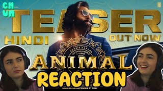 ANIMAL Teaser LIVE REACTION  Ranbir Kapoor  Rashmika M  Anil K  Bobby D  Sandeep R V [upl. by Adnovahs]