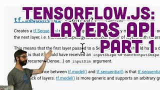 65 TensorFlowjs Layers API Part 1  Intelligence and Learning [upl. by Whitson33]