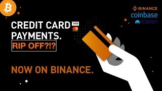 Is Binance Credit Card Bitcoin Purchase  Rip Off [upl. by Ailec]