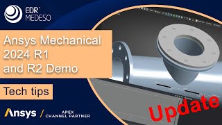 Ansys Mechanical 2024 R1 and R2 Demo [upl. by Baudin]