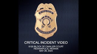 IMPD Critical Incident Video 9100 Cavalier Court [upl. by Davida]