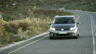 The New 2011 Volkswagen Touran Driving Scenes [upl. by Onafets968]