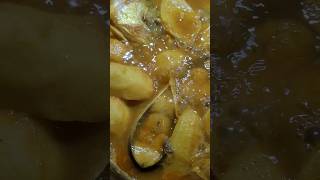 Hilsha Fish with Eddoes eddoes hilsha food subscribe subscribeformore cooking bangladeshifish [upl. by Anerb]