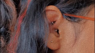 Getting a daith piercing daithpiercing piercing ​⁠southafrica PerfectlyElla [upl. by Naujat]