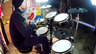 Daniel Balavoine  Le chanteur  Drums cover [upl. by Bogey]