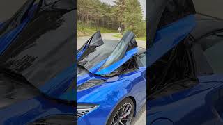 McLaren Artura Spider  Roof Operation And Startup Sound [upl. by Caesar481]