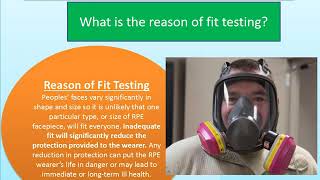 Respirator Fit Testing [upl. by Nrojb83]