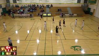 Pecatonica High School vs Juda High School Mens JV Basketball [upl. by Hewart]