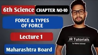 6th Science  Chapter 10  Force amp Types of Force  Lecture 1  Maharashtra Board [upl. by Ferree]