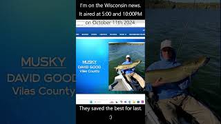 Monster Musky Caught by Kayaker on Local News Epic Video on My Channel [upl. by Pawsner]