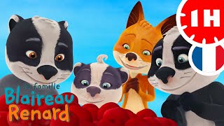 🍃 La Famille BlaireauRenard 🦊 Les baies sont délicieuses  😋 Compilation dépisodes ☀️ [upl. by Neala]