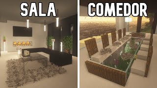 25 FORMAS SORPRENDENTES para DECORAR TU MANSIÓN en Minecraft [upl. by Yllac]