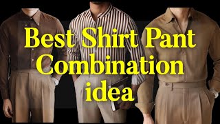 Best Shirt pant combination ideas  Formal shirt hacks Choose your formal wear TheOutfitGuider [upl. by Mosa218]