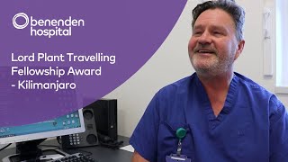 Simon Brooks Anaesthetics Clinical Lead recounts Kilimanjaro experiences  Lord Plant Award [upl. by Ydahs]