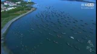 Chinese City  birds eye view of Weihai China 《飞越齐鲁2012——航拍威海》 [upl. by Enaek]