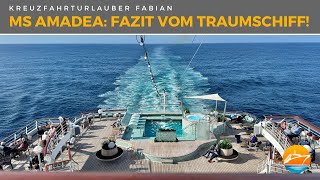 Ist es wirklich wie auf dem Traumschiff Mein Fazit zur MS Amadea von Phoenix Reisen [upl. by Meeks]