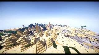 Minecraft 11500 BC Kush from Meroe to Nuri [upl. by Sharon]