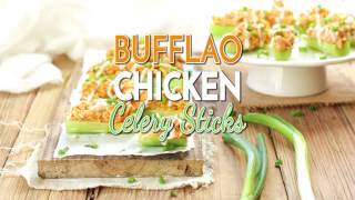 Buffalo Chicken Celery Sticks [upl. by Amimej]