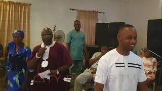 Watch The Reception Ceremony Of Elder Sunday Ajilore As The Otun Baba Ijo [upl. by Leirbag353]