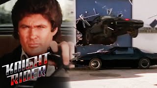 KITT VS KARR  The EPIC Showdown  Knight Rider [upl. by Ecyal858]