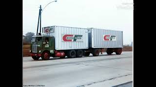 CONSOLIDATED FREIGHTWAYS Trucks [upl. by Ogires]