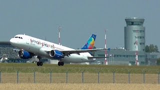 SMALL PLANET AIRLINES A320200  RZE  RZESZÓW PL [upl. by Kera]